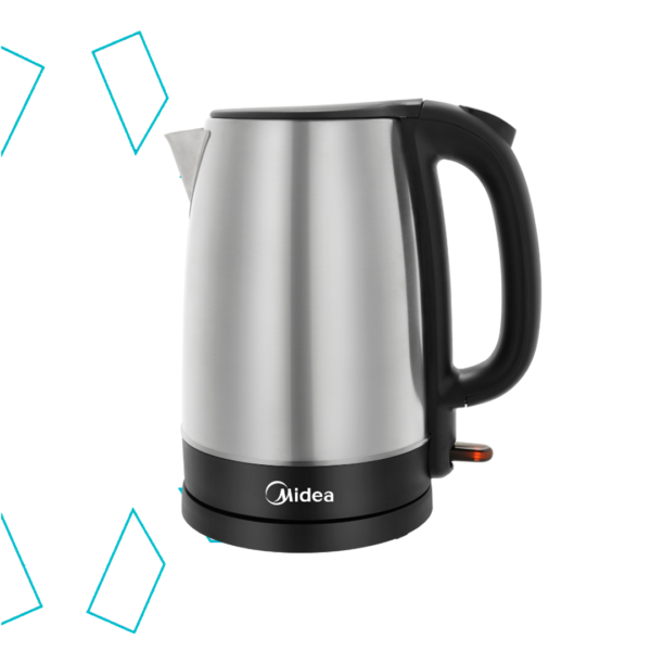 Hervidor Plateado Midea Inox One 1.7L MK-17S32A